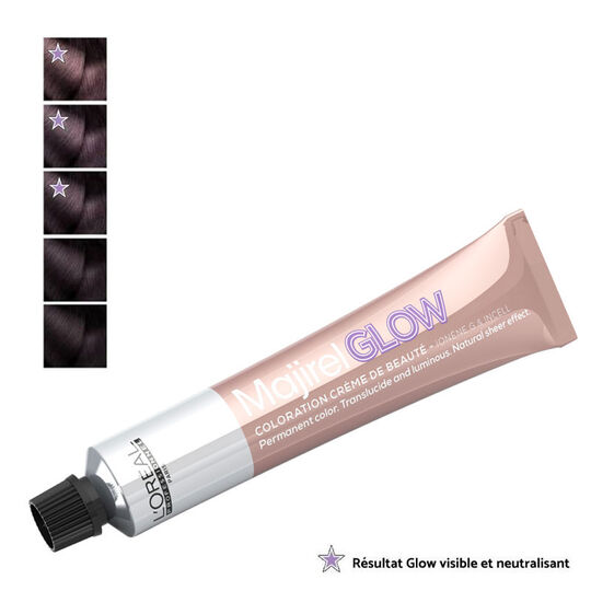 Coloration permanente translucite Majirel Glow D21