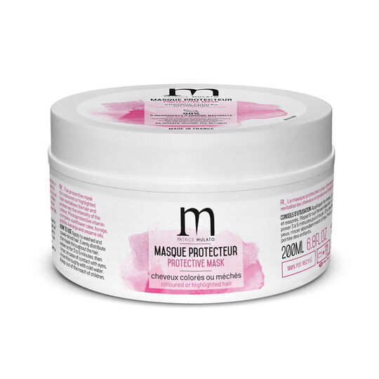 Masque protecteur pour cheveux color&eacute;s ou m&eacute;ch&eacute;s