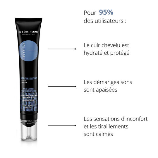 Sérum pour cuir chevelu sensible Essentiel Keratin Sensitive,  Sérum pour cuir chevelu sensible Essentiel Keratin Sensitive