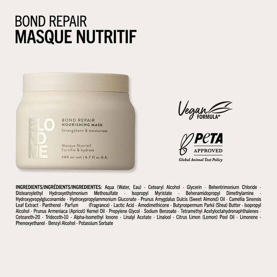 Masque nutritif Blondme Bond Repair 200ml