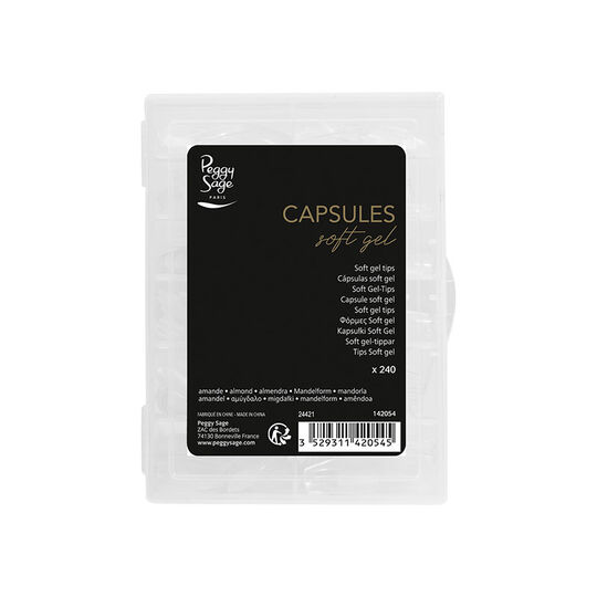 Capsules Soft Gel technique Am&eacute;ricaine amande