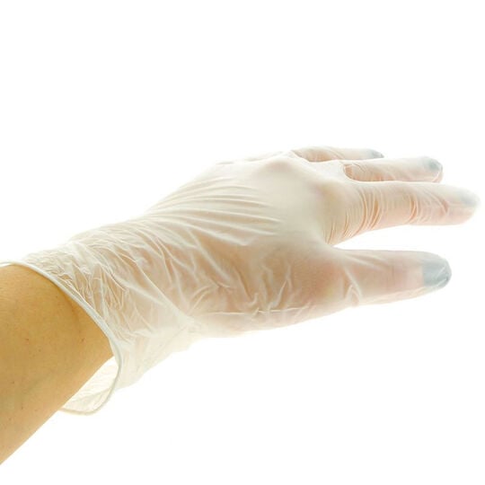 Boite 100 gants vinyl medium