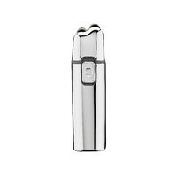 Rasoir professionnel rechargeable en m&eacute;tal FOILFX02 silver