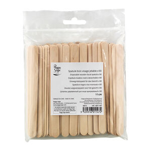Spatule bois visage jetables lot de 50,  Spatule bois visage jetables lot de 50