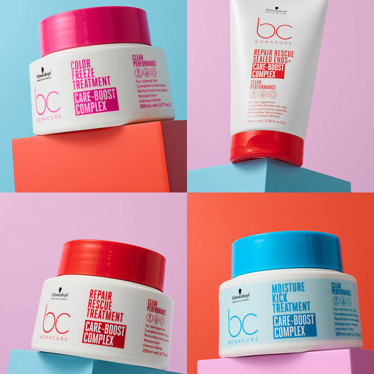 Masque pour cheveux color&eacute;s BC Color Freeze