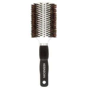 Brosse c&eacute;ramique ronde sanglier professionnelle 43mm