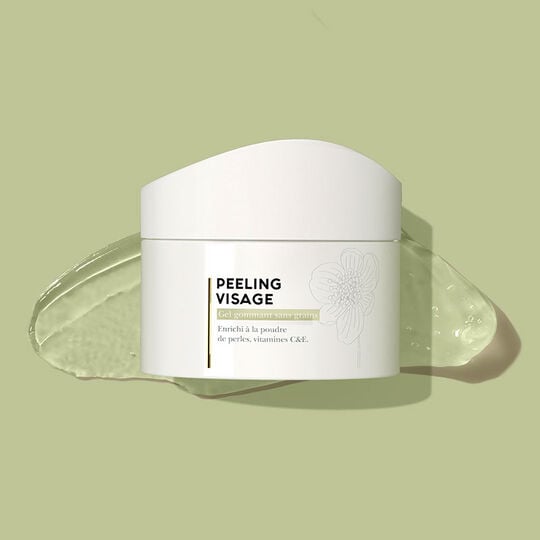 Peeling visage sans grain