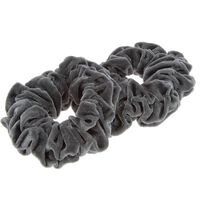 2 Chouchous velours XXL gris