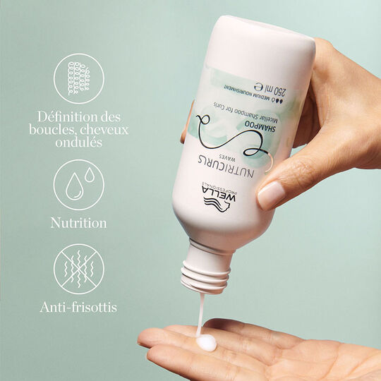 Shampooing micellaire pour cheveux boucl&eacute;s Nutricurls 1000ml