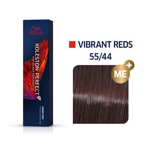 Coloration permanente Koleston Perfect Me+ 55/54 ch&acirc;tain clair acajou cuivr&eacute; intense