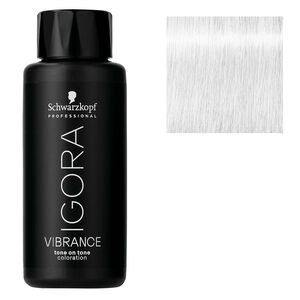 Coloration demi-permanente Igora Vibrance 0-00 clear