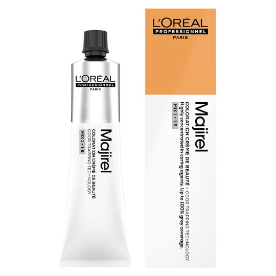 Coloration cr&egrave;me de beaut&eacute; Majirel 5.35 ch&acirc;tain clair dor&eacute; acajou