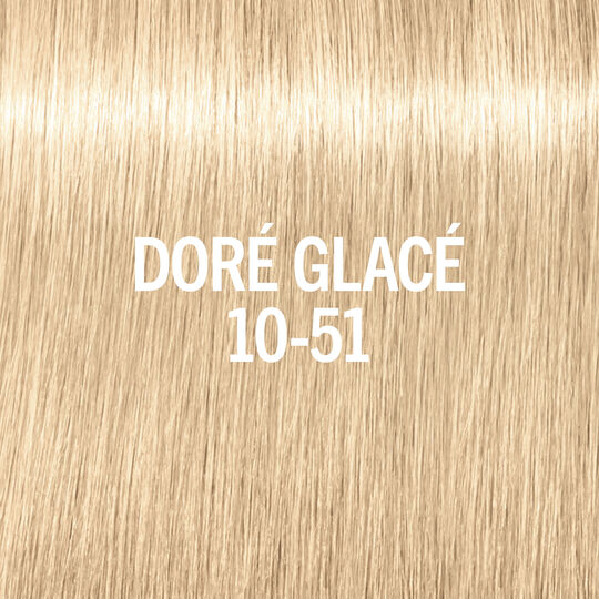Patine nuanceur &eacute;clat Blondme 10-51 dor&eacute; glac&eacute;