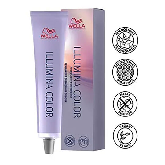 Illumina color 7/43 blond cuivr&eacute; dor&eacute;