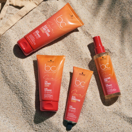 Shampooing corps et cheveux apr&egrave;s soleil BC Sun Protect 100ml