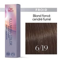 Illumina color 6/19 blond fonc&eacute; cendr&eacute; fum&eacute;