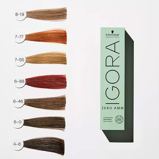 Coloration Igora Zero Amm 5-0 châtain clair naturel