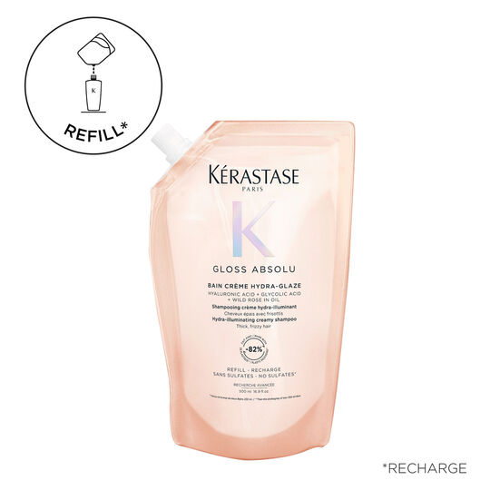 Bain cr&egrave;me Hydra-Glaze Gloss Absolu recharge 500 ml