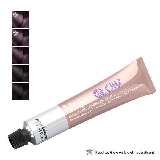 Coloration permanente translucite Majirel Glow D22