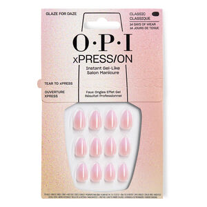 Faux ongles xpress/on glaze for daze