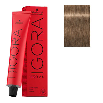 Coloration permanente Igora Royal 8-00 blond clair naturel extra