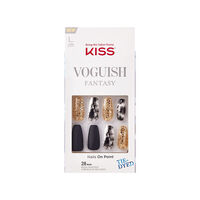 Faux ongles Voguish Fantasy fantasy tie dye taille long