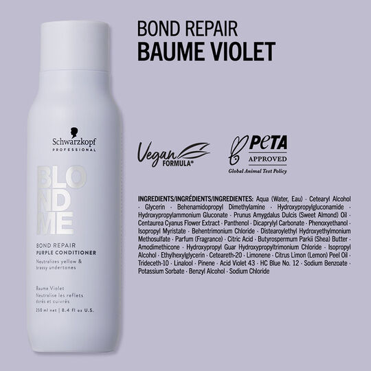 Baume violet Blondme Bond Repair Neutralisant