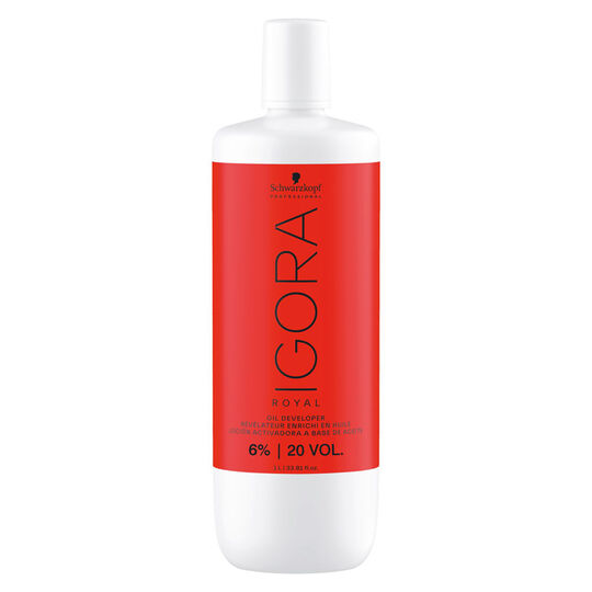 R&eacute;v&eacute;lateur Igora Royal 20 volumes / 6% 1000ml