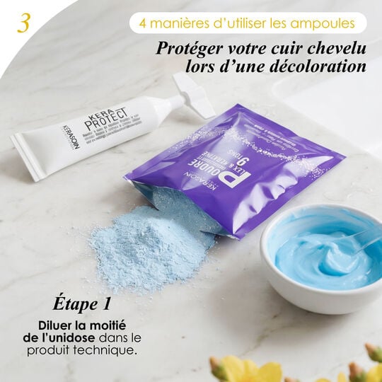 Ampoule de protection des cheveux Keraprotect Unidose 10ml