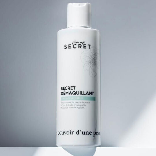 Secret d&eacute;maquillant en lait peaux normales &agrave; grasses