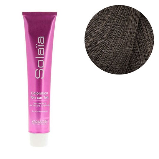 Coloration ton sur ton Sola&iuml;a 7.1 blond cendr&eacute;