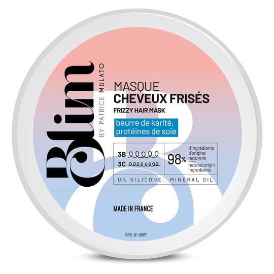 Masque cheveux fris&eacute;s Blim