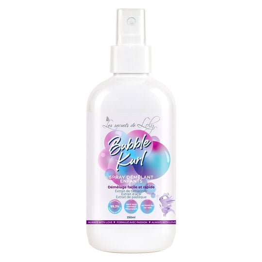 Spray d&eacute;m&ecirc;lant enfant Bubble Kurl
