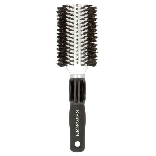 Brosse céramique ronde sanglier professionnelle 33mm