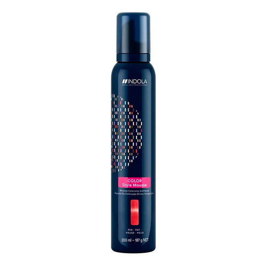 Mousse colorante rouge