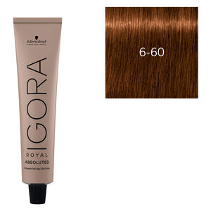 Coloration pour cheveux matures Igora Royal Absolutes 6-60