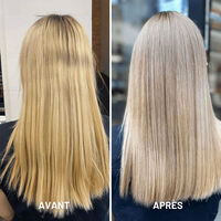 Soin repigmentant cheveux naturels ou color&eacute;s terre bleue