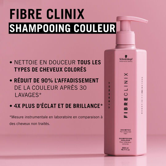 Shampooing couleur Fibre Clinix