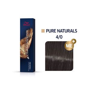 Coloration permanente Koleston Perfect Me+ 4/0 ch&acirc;tain naturel froid