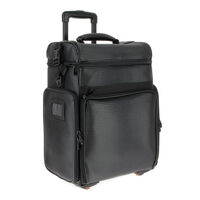 Valise trolley souple noire