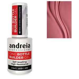Gel de construction 3 en 1 One bottle builder gel dusty rose