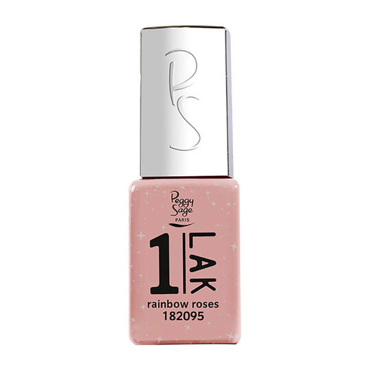 1-LAK vernis semi-permanent 3 en 1 Rainbow Roses