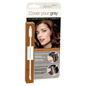 Mascara cheveux applicateur 2 en 1 marron