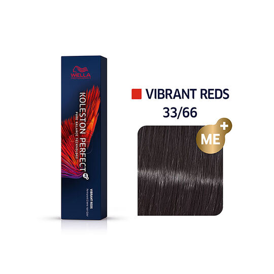Coloration permanente Koleston Perfect Me+ 33/66 châtain foncé violine intense