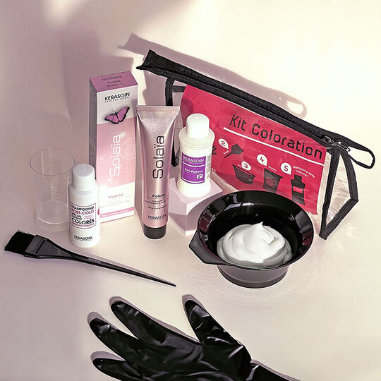 Patine Sola&iuml;a 7.12 blond cendr&eacute; iris&eacute;