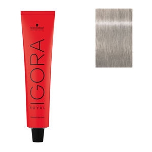 Coloration permanente Igora Royal 9.5-1 blond pastel cendré