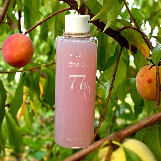 Tonique essence de p&ecirc;che illuminant Peach