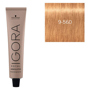 Coloration pour cheveux matures Igora Royal Absolutes 9-560