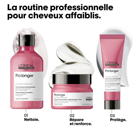 Shampooing r&eacute;novateur pour cheveux longs Pro Longer 500 ml