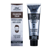 Coloration pour homme cheveux & barbe 5.1 ch&acirc;tain clair